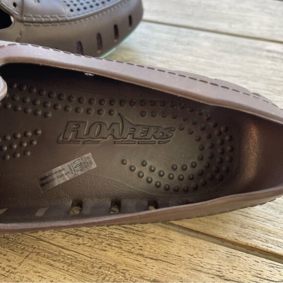 Floaters Counrty Club Brown Driving Water Shoe Loafers Mens Size 10 main image 6